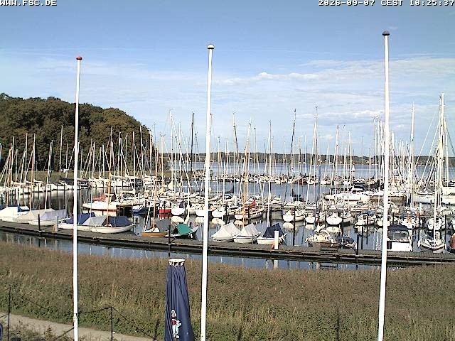 Archiv Foto Webcam Yachthafen Flensburg
