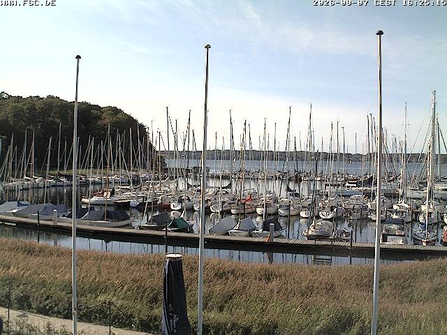 Archived image Webcam Marina Flensburg