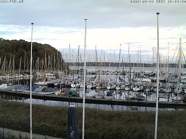 Archiv Foto Webcam Yachthafen Flensburg