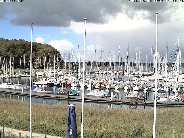 Archiv Foto Webcam Yachthafen Flensburg