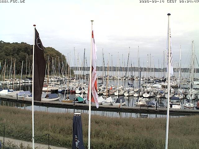 Archived image Webcam Marina Flensburg