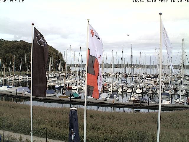 Archived image Webcam Marina Flensburg