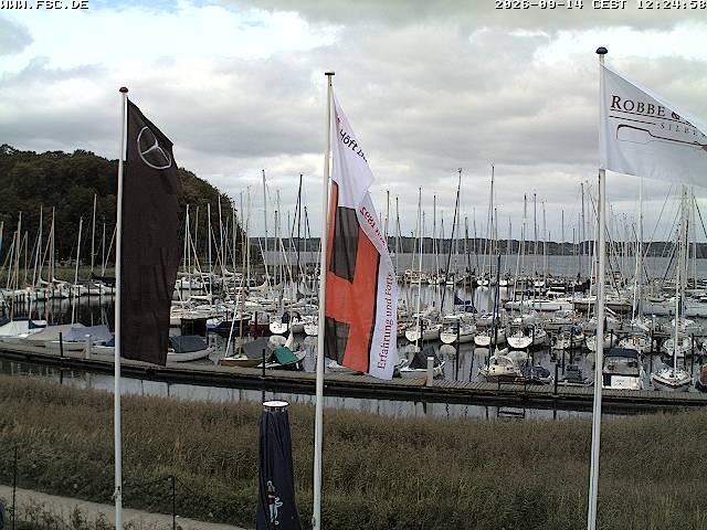 Archived image Webcam Marina Flensburg