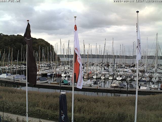 Archived image Webcam Marina Flensburg