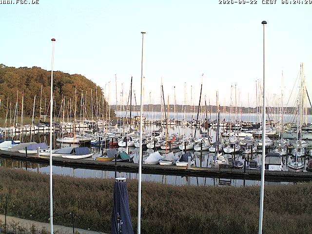 Archiv Foto Webcam Yachthafen Flensburg