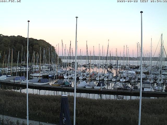 Archiv Foto Webcam Yachthafen Flensburg