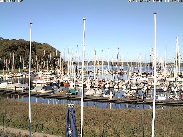 Archiv Foto Webcam Yachthafen Flensburg