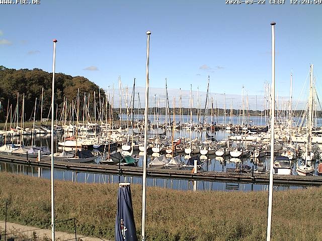 Archiv Foto Webcam Yachthafen Flensburg