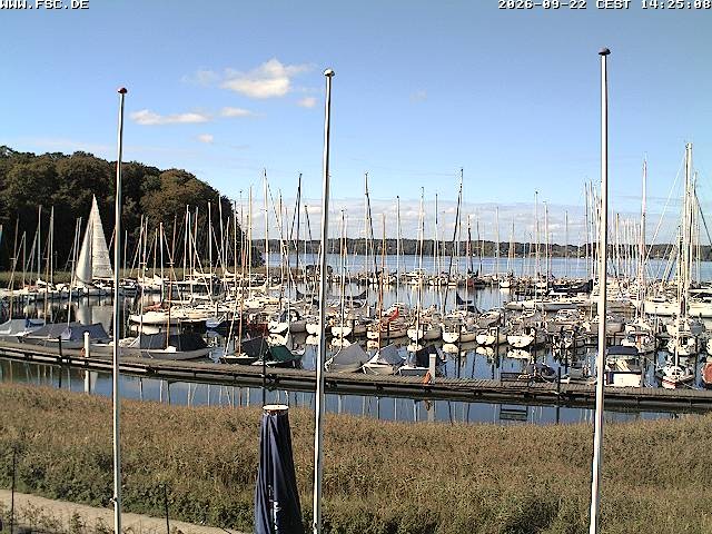 Archiv Foto Webcam Yachthafen Flensburg