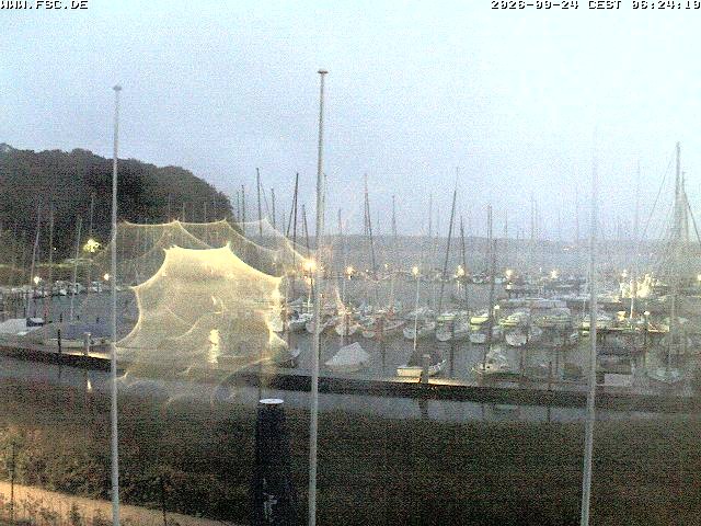 Archiv Foto Webcam Yachthafen Flensburg