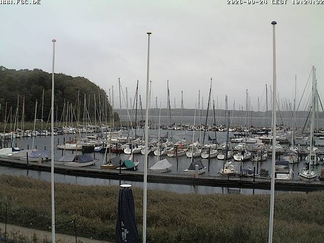 Archiv Foto Webcam Yachthafen Flensburg