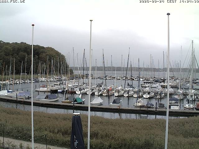 Archiv Foto Webcam Yachthafen Flensburg