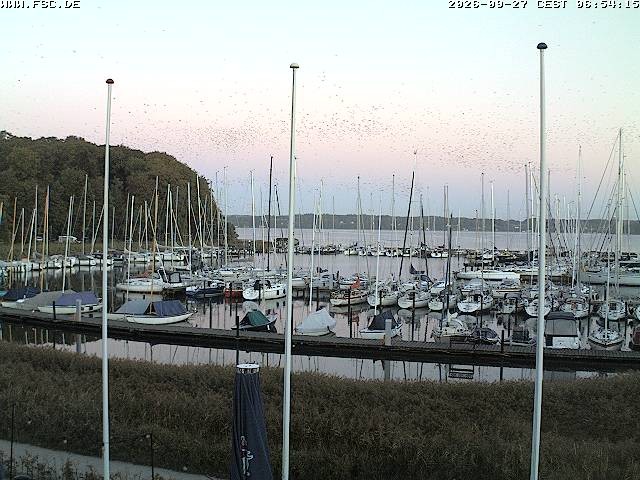Archiv Foto Webcam Yachthafen Flensburg