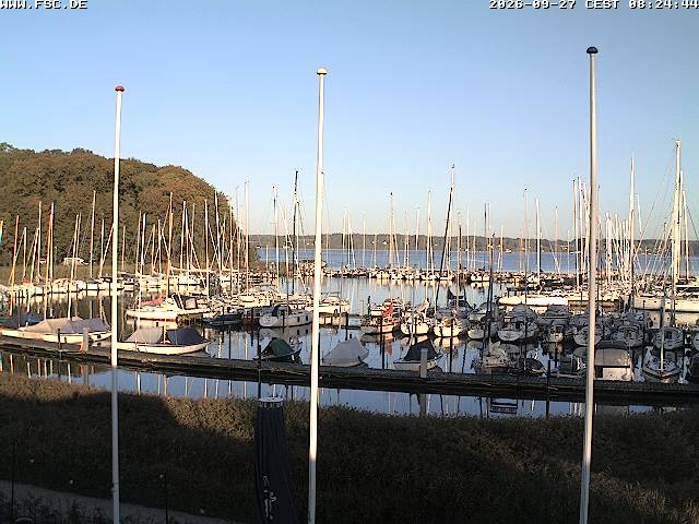 Archiv Foto Webcam Yachthafen Flensburg