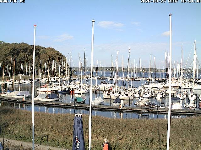 Archiv Foto Webcam Yachthafen Flensburg