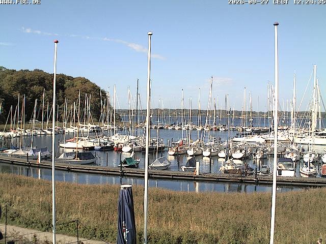 Archiv Foto Webcam Yachthafen Flensburg