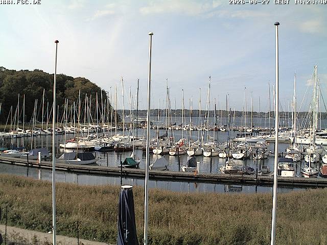 Archiv Foto Webcam Yachthafen Flensburg
