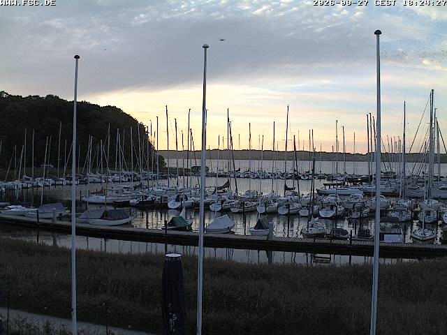 Archiv Foto Webcam Yachthafen Flensburg