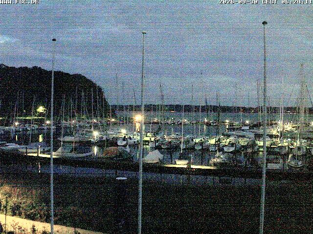 Archived image Webcam Marina Flensburg
