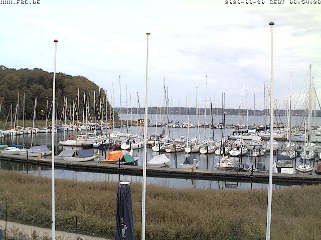 Archived image Webcam Marina Flensburg