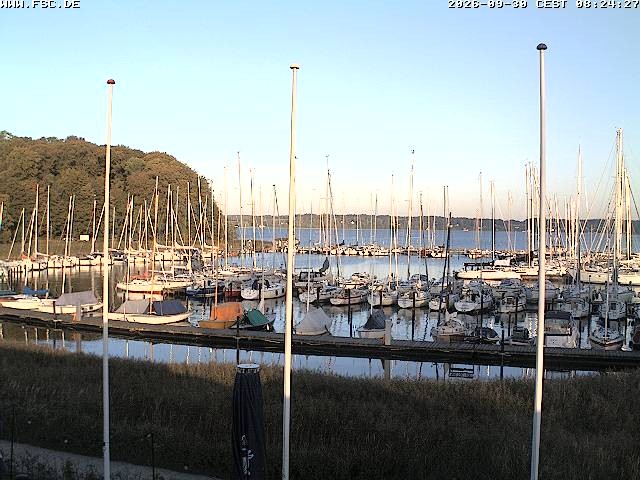 Archived image Webcam Marina Flensburg