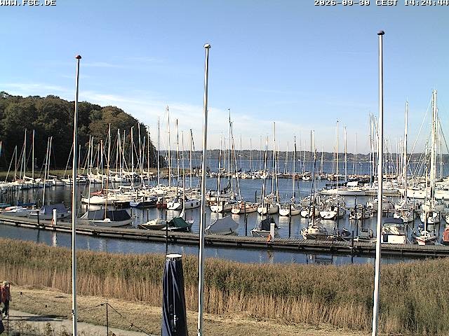 Archived image Webcam Marina Flensburg