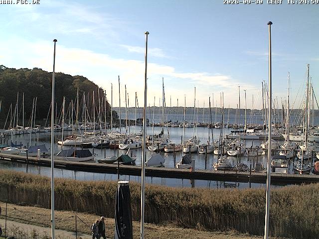 Archived image Webcam Marina Flensburg
