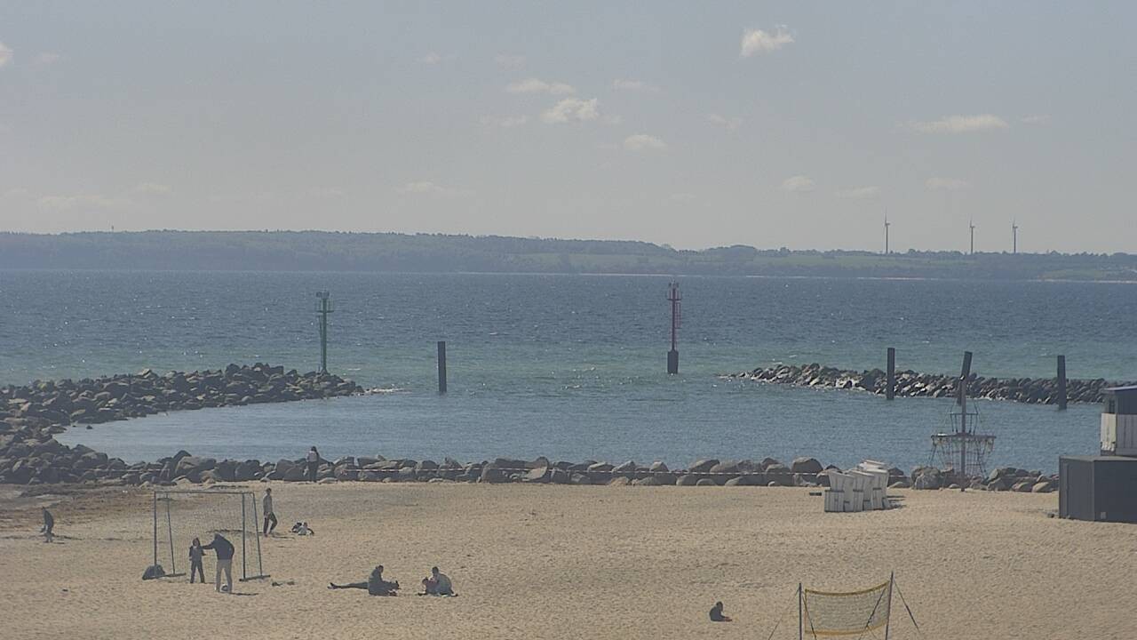Archiv Foto Webcam Ostsee Resort Damp - Strandpromenade