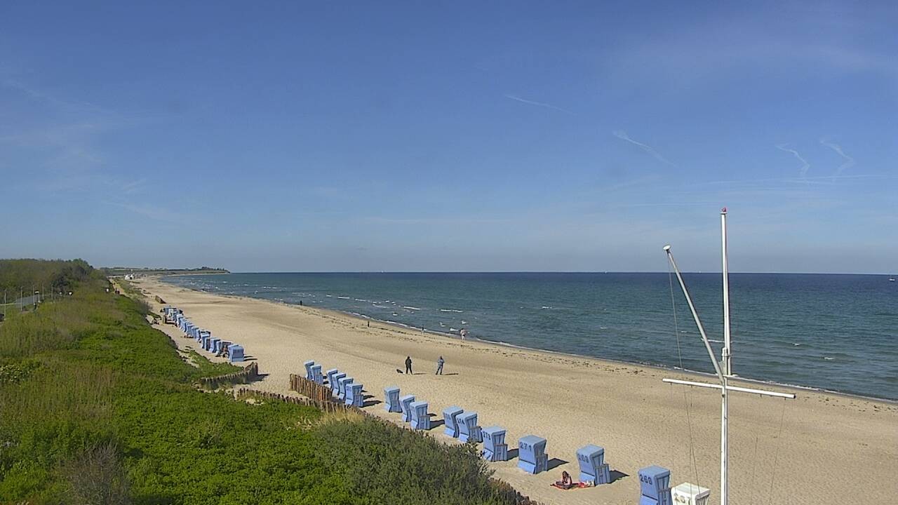 Archiv Foto Webcam Ostsee Resort Damp - Strandpromenade