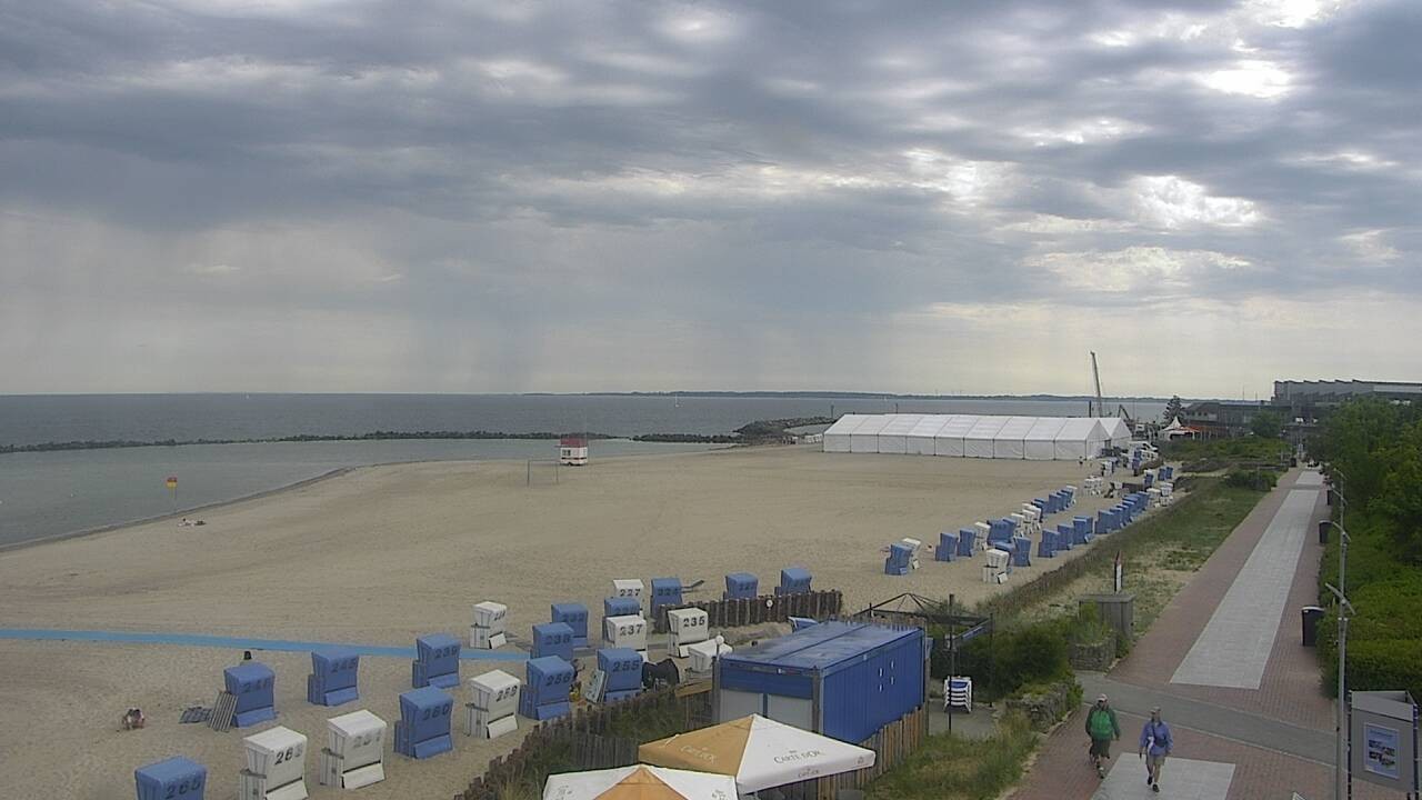 Archiv Foto Webcam Ostsee Resort Damp - Strandpromenade