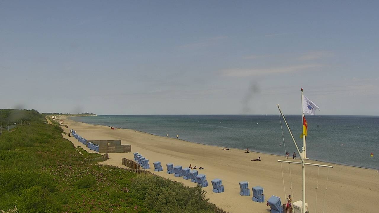 Archiv Foto Webcam Ostsee Resort Damp - Strandpromenade