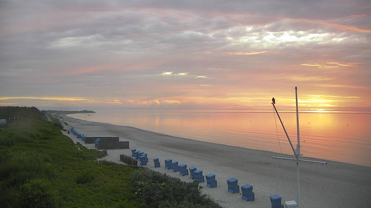 Archiv Foto Webcam Ostsee Resort Damp - Strandpromenade