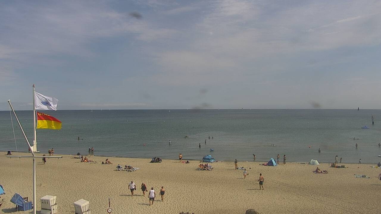 Archiv Foto Webcam Ostsee Resort Damp - Strandpromenade