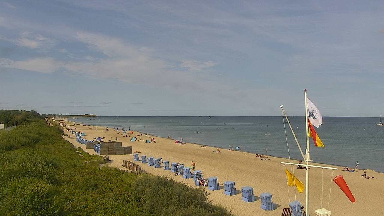 Archiv Foto Webcam Ostsee Resort Damp - Strandpromenade