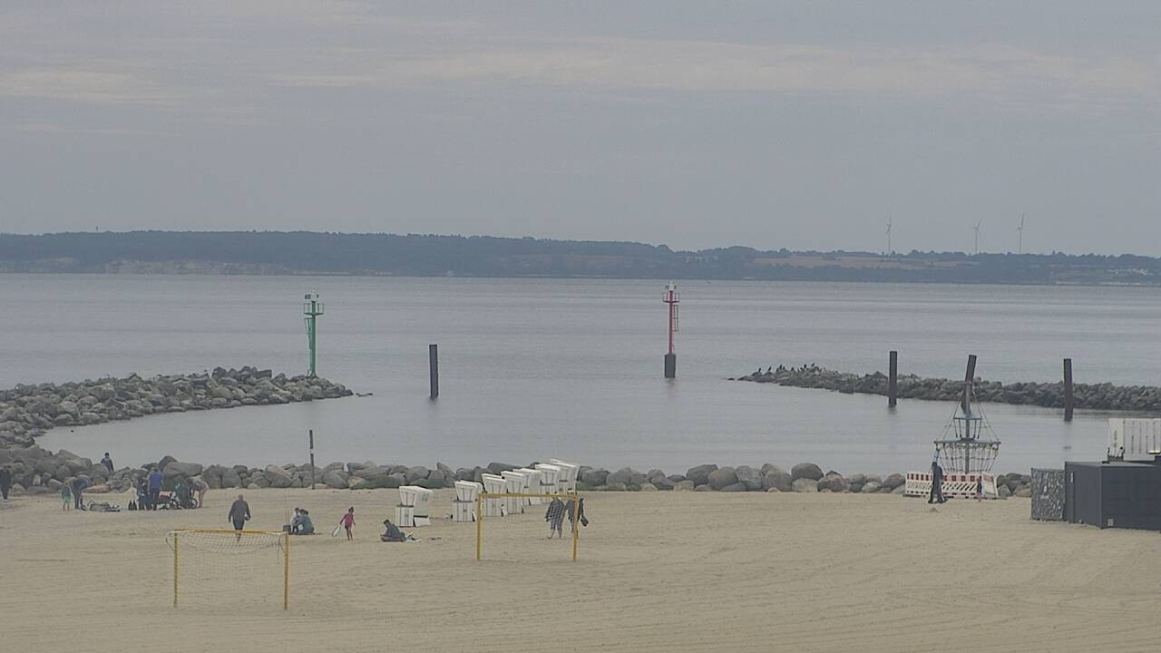 Archived image Webcam Damp - Promenade Baltic Sea