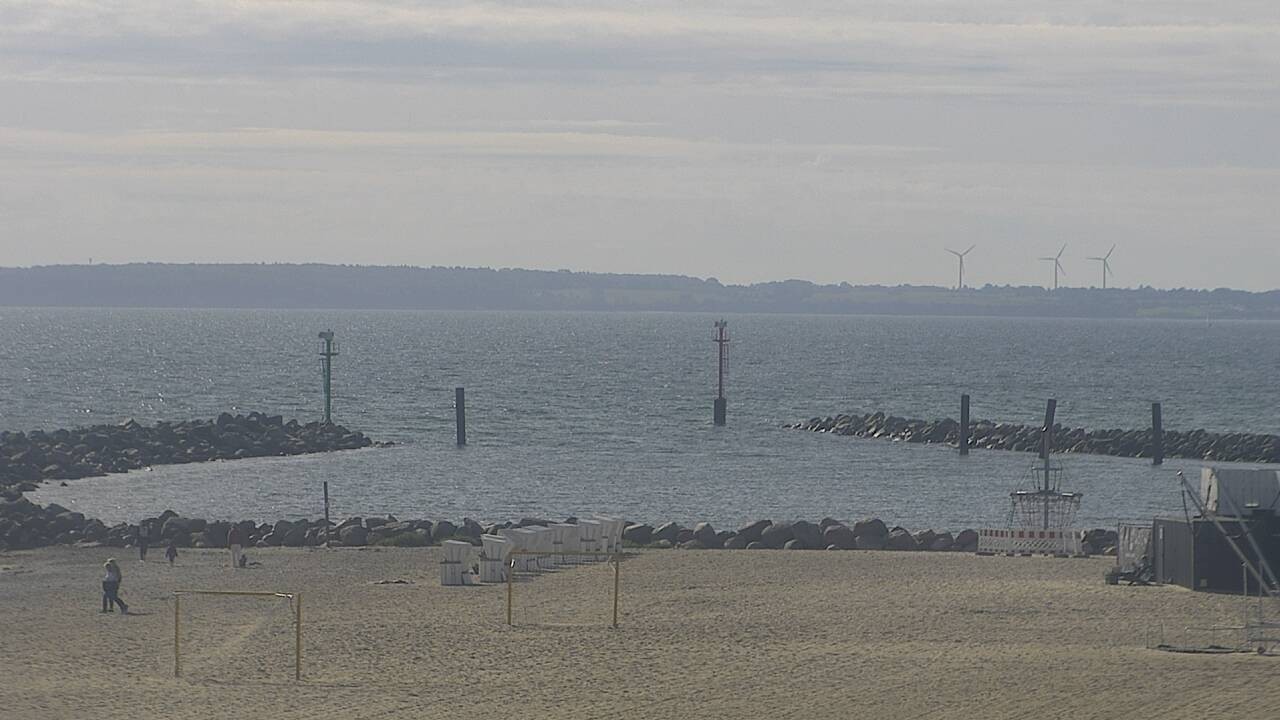 Archiv Foto Webcam Ostsee Resort Damp - Strandpromenade
