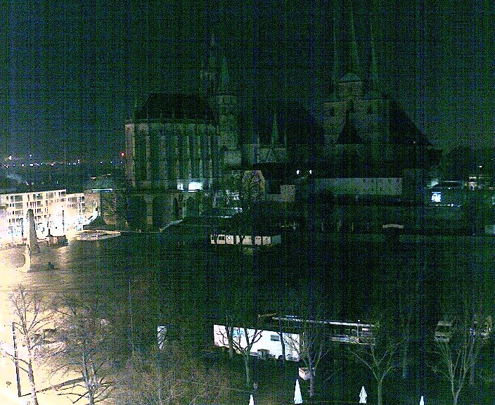 Archiv Foto Webcam Erfurter Domplatz