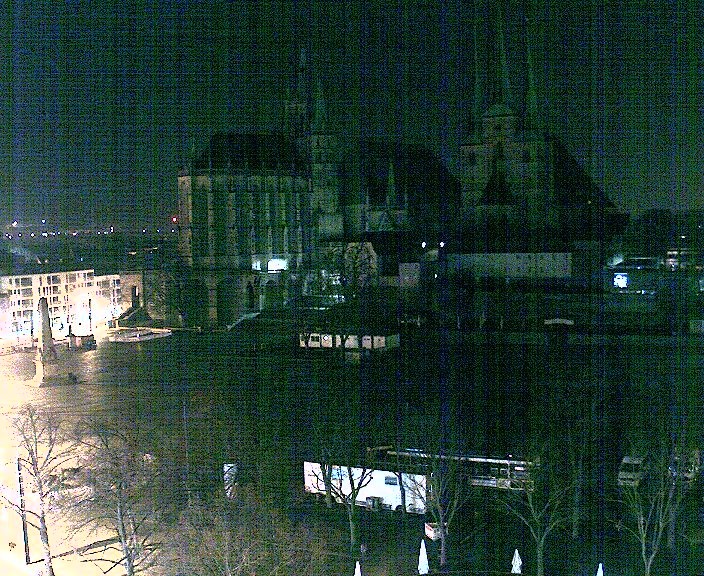Archiv Foto Webcam Erfurter Domplatz