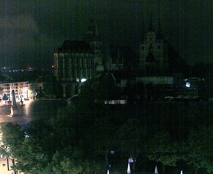 Archiv Foto Webcam Erfurter Domplatz