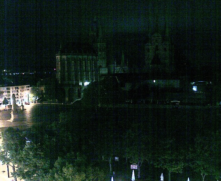 Archiv Foto Webcam Erfurter Domplatz