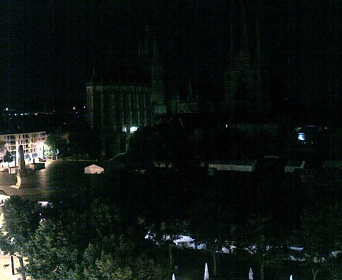 Archiv Foto Webcam Erfurter Domplatz