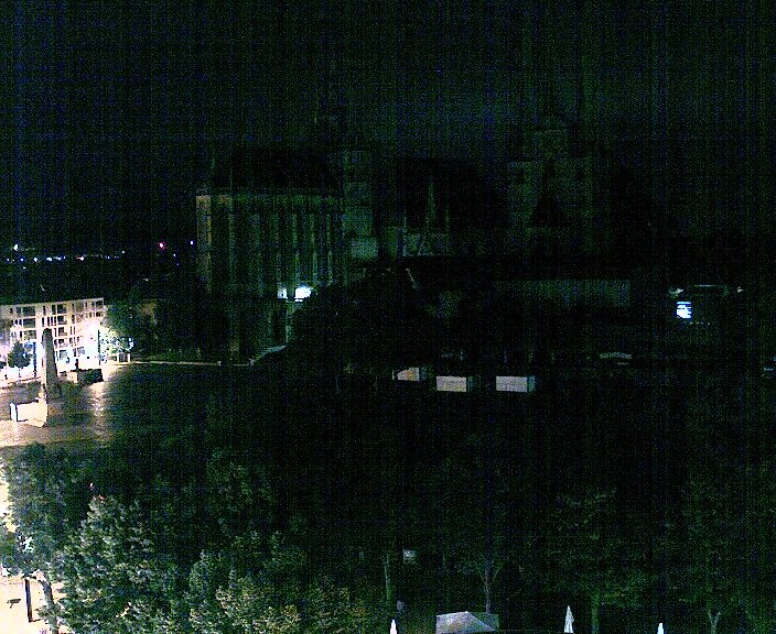 Archiv Foto Webcam Erfurter Domplatz
