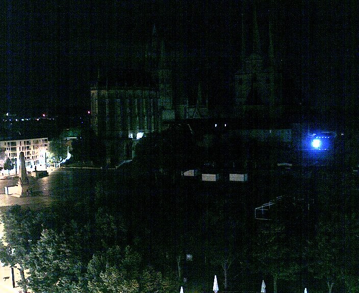 Archived image Webcam Erfurt - Cathedral Square