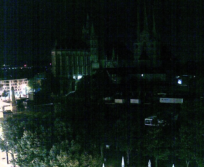 Archiv Foto Webcam Erfurter Domplatz