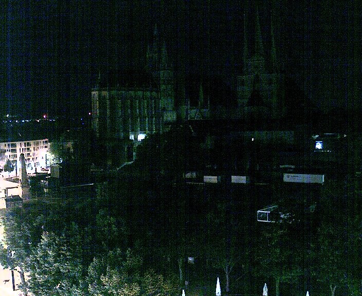 Archiv Foto Webcam Erfurter Domplatz