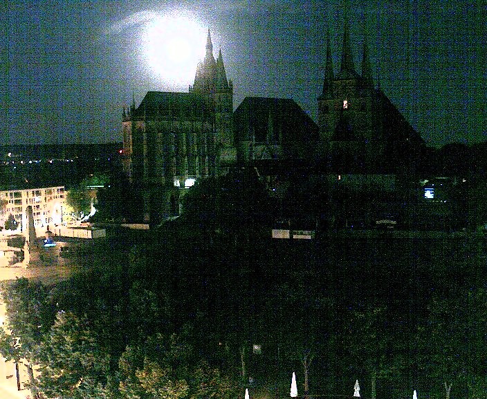 Archiv Foto Webcam Erfurter Domplatz