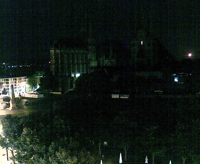 Archiv Foto Webcam Erfurter Domplatz