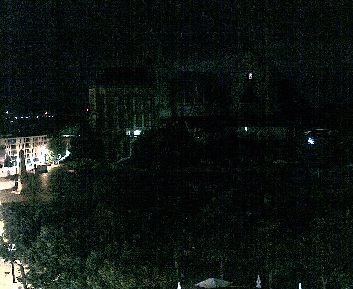 Archived image Webcam Erfurt - Cathedral Square