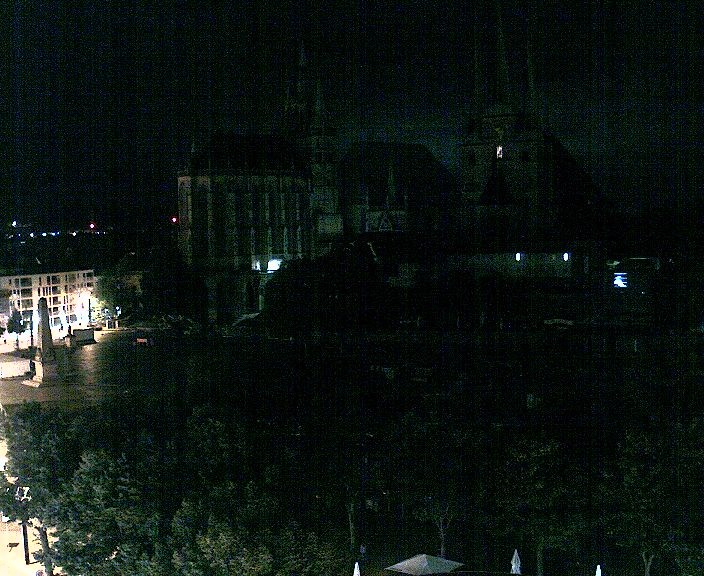Archived image Webcam Erfurt - Cathedral Square