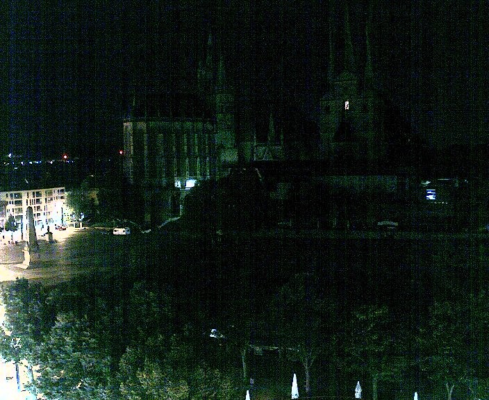 Archiv Foto Webcam Erfurter Domplatz